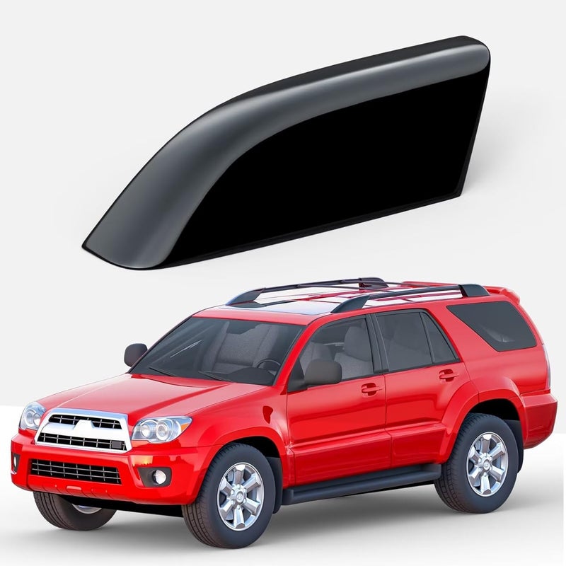 Goholy Car Roof Rack End Caps Compatible with Toyota 4Runner 4WD N210 2003 2004 2005 2006 2007 2008 2009 Roof Rail End Cap Shell Protection Roof Rack Accessories - Image 1